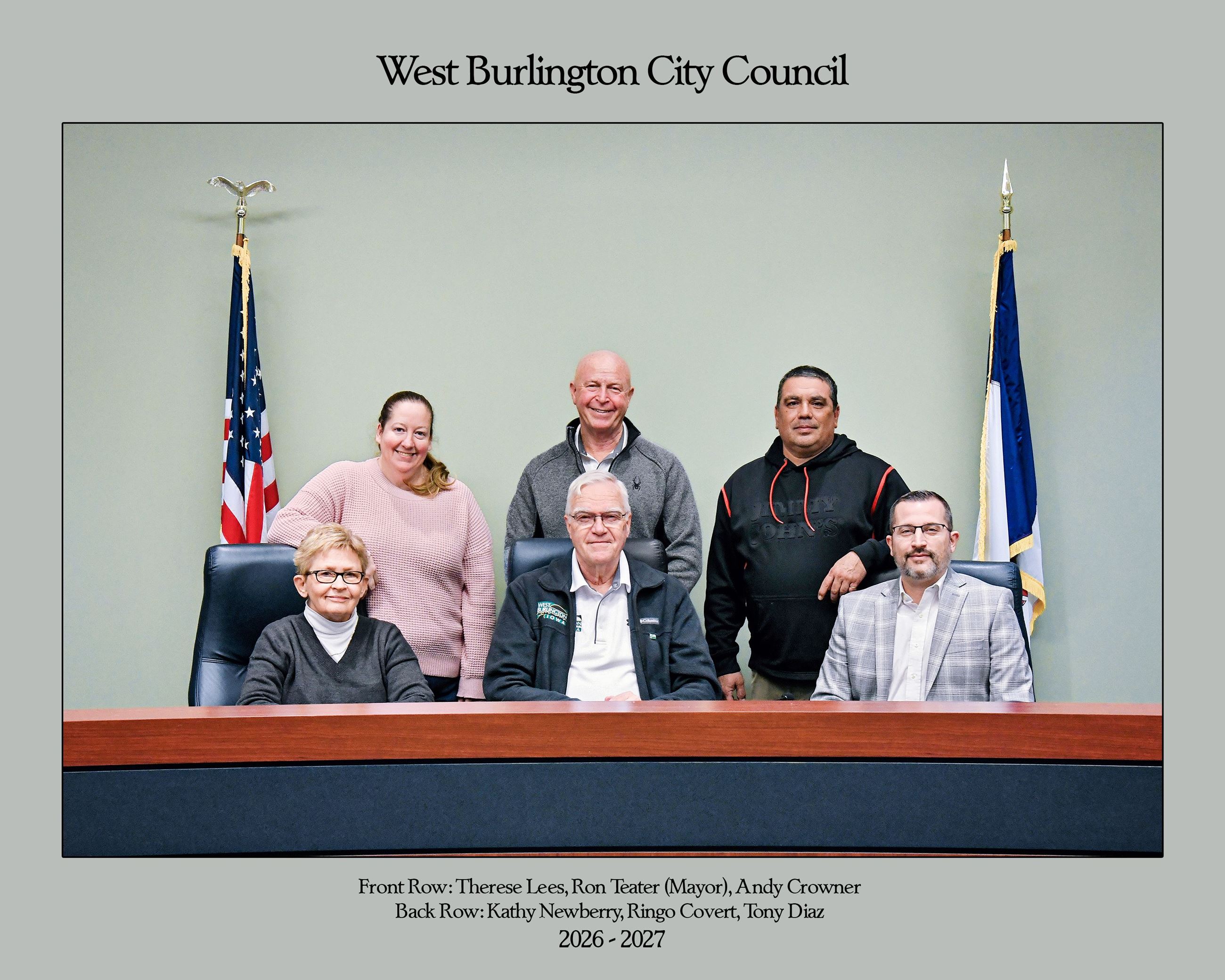 West Burlington Iowa Council 2026